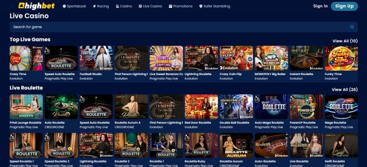 Collection of popular games available at Solana crypto casinos including slots and live dealer games